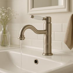 PB Classic robinet de lavabo pilar inox 1208592582